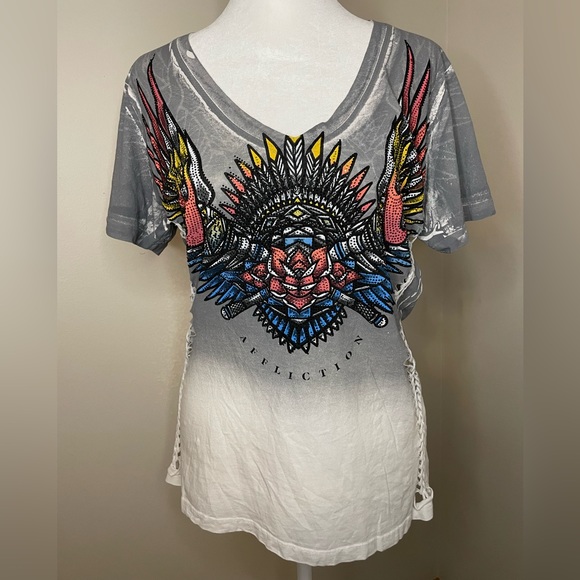 Affliction Tops - AFFLICTION BLACK LABEL SHIRT TOP Size L